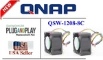 Pack Of 2X New Replacement Fans For Qnap QSW-1208-8C QSW-M1208-8C Switch. Fixed Price $43.95.