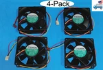 4PACK: Sunon 80MM X 25 3PIN 12V 2W Ball Bearing Pc Case Cooling Fan KD1208PTB2-6. Fixed Price $26.99.
