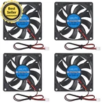 4PCS Dc Coolng Fan 80X80X15MM 80MM 12V Dual Ball Bearing Brushless Case Coole.... Fixed Price $14.86.