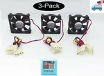 3-PACK Genuine Sunon KD1206PHB3 Pc Cpu/case 60MM 15MM Cooling Fans, 4PIN Molex. Fixed Price $15.99.