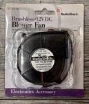 12V Blower Fan In. .2A 2.4W Black Brushless Radio Shack 273-199 2600RPM New. Fixed Price $9.99.