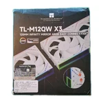 TL-M12Q X3 120MM Pc Case Cooling Fans, Daisy-chain 2000RPM High Airflow. Fixed Price $23.95.