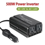 500W Car Power Inverter Dc 12V To Ac 110V Converter X Usb, Socket Camping. Fixed Price $26.99.