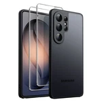 3 In 1 Matte Case For Samsung Galaxy S26/S26 Ultra With 2-PACK Screen Protector. Fixed Price $16.99.