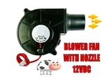 Cooling / Smelting Fan, 12VDC, With Detachable Nozzle & Polarized Plug. Fixed Price $9.98.