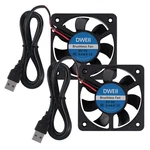 2-PACK 50MM 5V Usb Brushless Dc Cooling Fan, For. Fixed Price $14.67.