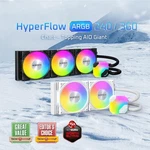 Montech Hyperflow Argb 240 Aio Cpu Liquid Cooler Black Intel Amd New Sealed. Fixed Price $49.99.
