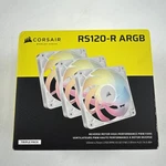 Corsair RS120-R Argb 120MM Pwm Reverse Fans Triple Pack White. Fixed Price $39.99.