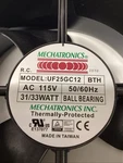UF25GC12 Mechatronics Thermally Protected Ac Axial Fan U-203. Fixed Price $44.99.