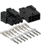 Molex Micro-fit 3.0 Dual Row (8 Circuits) & Female Receptacle Plug, W/te.... Fixed Price $10.54.