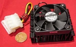 Adda Cpu Cooling Fan & Heatsink 50MM X 10MM 12V Dc, 90MA, AD0512HB-G70 Brushless. Fixed Price $9.99.