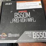 Msi Motherboard B550M Pro-vdh Wifi Ryzen 5000 Series AM4 Compatible MB5033. Fixed Price $84.99.