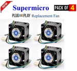 4X Replacement Fans For Supermicro FAN-0147L4 40X28MM 4-PIN Pwm Axial. Fixed Price $79.00.