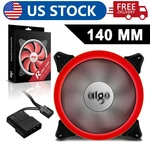 Led Case 140MM Fans Silent Sleeve Bearing Desktop Pc Computer Cooling. Fixed Price $7.99.