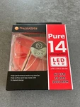 Thermaltake CL-F027-PL14RE-A Pure Led Red 140X140X25MM Fan New In Box. Fixed Price $21.99.