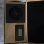 Airplate T3, Cooling Fan System 6" Thermostat Control, Home Theater Av Cabinets. Fixed Price $49.50.
