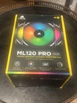 3 Corsair ML120 Pro Rgb Led Pwm Premium + White Maglev Fans. Fixed Price $77.77.