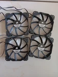 Lot 4 Fans New Corsair 120MM Case 12V Dc , Pin 0.30A. Fixed Price $35.00.