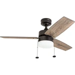 Contemporary Ceiling Fan Reversible Motor Dual Finish Blades Dimmable Light New. Fixed Price $175.73.