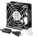 Ec 80MM 25MM Small 3 Inch Muffin Axial Cooling Fan 110V 120V 220V 240V Dual Ba. Fixed Price $21.52.