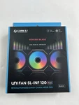 Lian Uni Fan Infinity 120MM Reverse Blade Argb Black Single UF-RSLIN120-1B. Fixed Price $30.00.