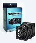 Scythe Wonder Tornado Pwn Case Fan, 120MM X 25MM, (2000RPM Black, 3). Fixed Price $25.00.
