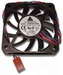 New Delta EFB0612MA 60MM X 10MM 12V Ball Bearing Fan 3 Pin Connector 15.54 Cfm. Fixed Price $7.99.