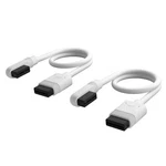 Corsair Icue Link Slim Cables 2X 200MM Straight 90 Degree - White. Fixed Price $29.99.