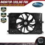 Radiator Cooling Fan Assy W/ Brushless Motor For Infiniti QX50 19-23 QX55 22-23. Fixed Price $221.59.
