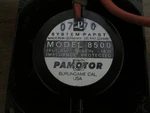 Pamotor System Papst Model 8500D 115V 80/60HZ 18W Cooling Fan Very Quiet. Fixed Price $14.95.
