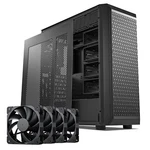 Darkrock Classico Atx Mid Tower Case W/7X120MM Fans, Usb 3.0 Ready 10 X3.5 Hdd. Fixed Price $94.99.