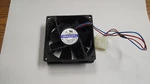 Jamicon 80MM Case Fan 12V Dc Quiet High Flow 2000RPM 25CFM JF0825S1L Molex 4 Pin. Fixed Price $9.68.