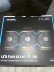 Lian Uni Fan Sl V2 120MM Case Black (3-PACK). Fixed Price $65.00.