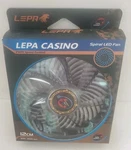 Lepa Casino 12CM LPVCICI2P-BL Spiral Led Computer Case Cooling Fan Brand New. Fixed Price $14.99.