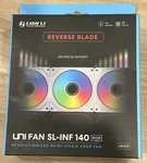 Lian Uni Fan Sl-inf 140 Single Pack Argb Revolutionized Daisy Chain White. Fixed Price $44.65.
