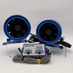 Hyper 6 In Digital Mixed Flow Fans 315 Cfm With Climate Control Module. Fixed Price $28.89.