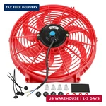 Jdmspeed New 14" Inch Universal Slim Fan Push Pull Electric Radiator Cooling 12V. Fixed Price $54.67.