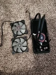 Corsair Hydro Series H105 Cpu Liquid Cooler Block And Radiator With Cooling Fans. Fixed Price $60.00.
