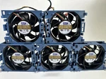 Lot Of Sunon PMD1209PTB1-A 12V Server Fans W/ Hp Carriers 4-PIN. Fixed Price $29.99.