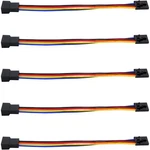 Sixqjzml 5PCS 5PIN 4PIN Fan Adapter Cable,pc Cpu Connector Converter I.... Fixed Price $10.99.