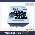 Thermalright TL-C12CX3 3X 120MM Cooler Fan 4-PIN Pwm Sfdb 1550RPM Black. Fixed Price $39.60.
