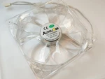 Quad 4-LED White Light Clear 120MM Pc Cpu Computer Case Cooling Fan Autolizer. Fixed Price $9.99.