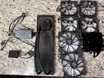 Corsair Icue H150I Elite Intel LGA1700 Liquid Cpu Cooler CW-9060048-WW RWF0047. Fixed Price $80.00.