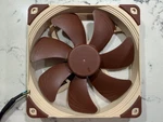 Noctua NF-A14 Pwm Chromax Black Quiet Fan 4-PIN 140MM. Fixed Price $8.00.