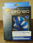 Cougar CFD120 Blue Led Cooling Fan 120MM Hydraulic-bearing (CF-D12HB-B). Fixed Price $7.00.