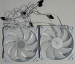 Lian Oem 140MM Case Fan GF.14ARGB-W10 (lot Of 2). Fixed Price $20.00.