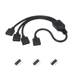Gelrhonr 12V 4 Pin Rgb Cable Led Strip Connector, Splitter.... Fixed Price $11.80.