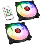 Raijintek Eos 12 Rbw Add Fans Pack With Controller Black 0R40B00215. Fixed Price $45.35.