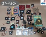 Mixed 37PACK: System Blower Fan,anti-vibration Pad, 30-92MM Case Cooling. Fixed Price $54.99.