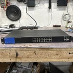 Linksys LGS318P 18-PORT Smart Gigabit Poe+ Network Ethernet Switch. Fixed Price $50.00.